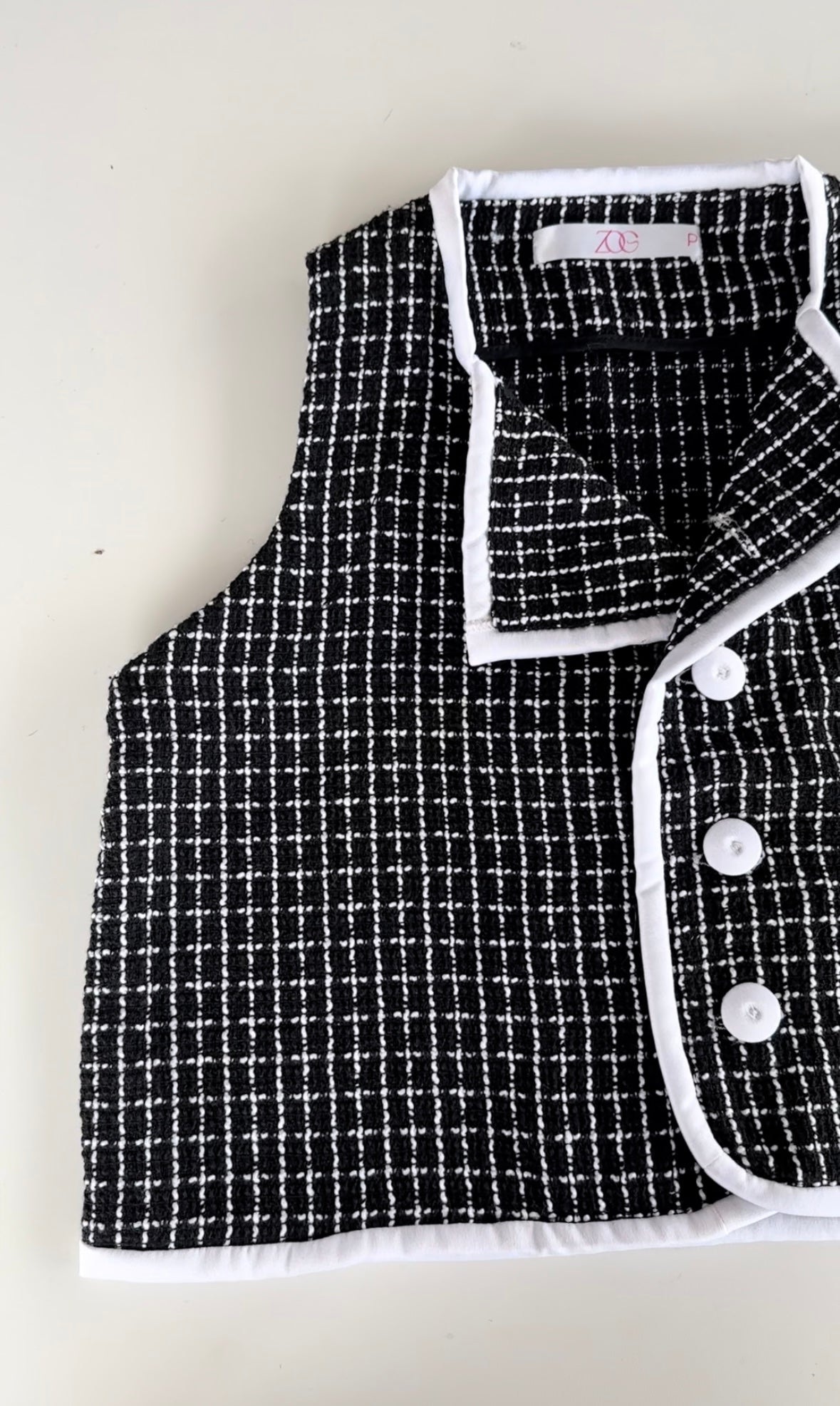 Colete Tweed Flamboyant