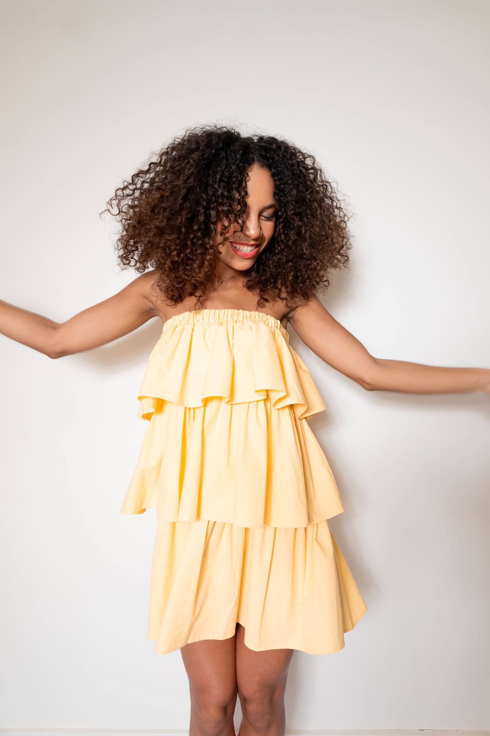 Vestido Babados Palermo