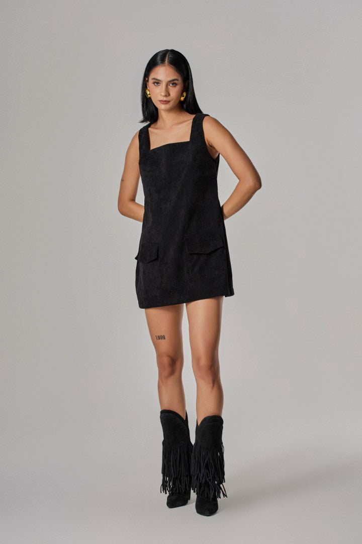 Vestido Decote Reto Ômega