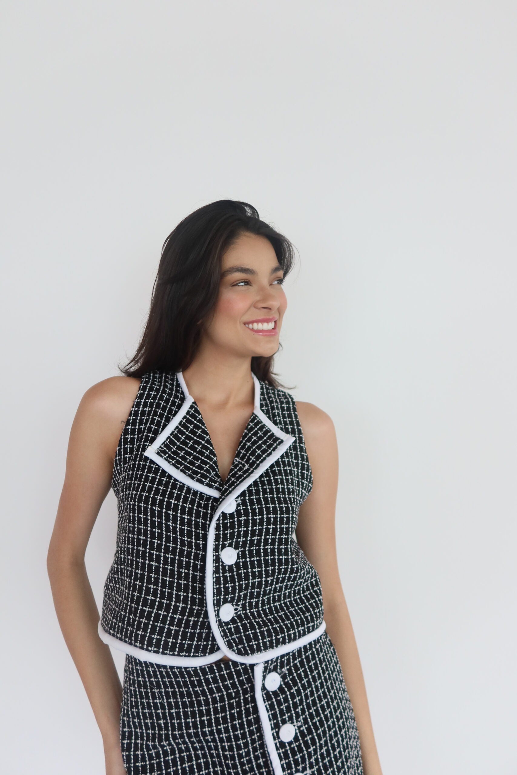 Colete Tweed Flamboyant