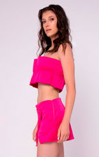 Top Corset Hortênsia - Rosa