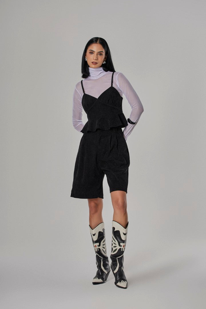 Blusa Gola Alta Segunda Pele Tule