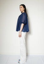 Jeans Branco Cintura Alta