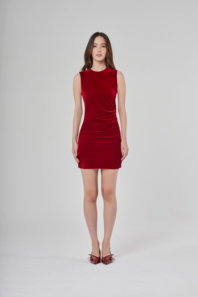 Vestido Curto Velvet