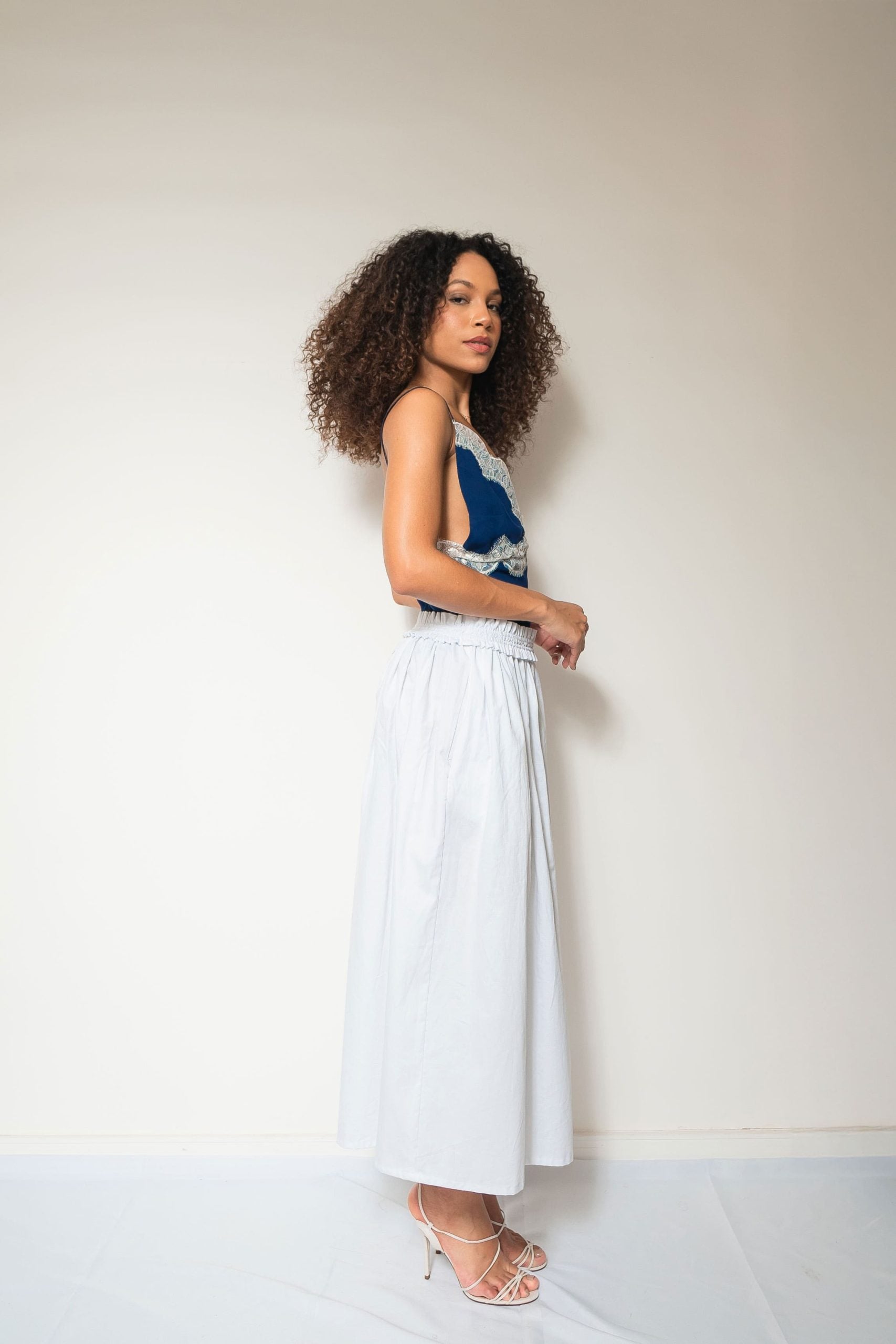 Saia Midi Nerano Branca