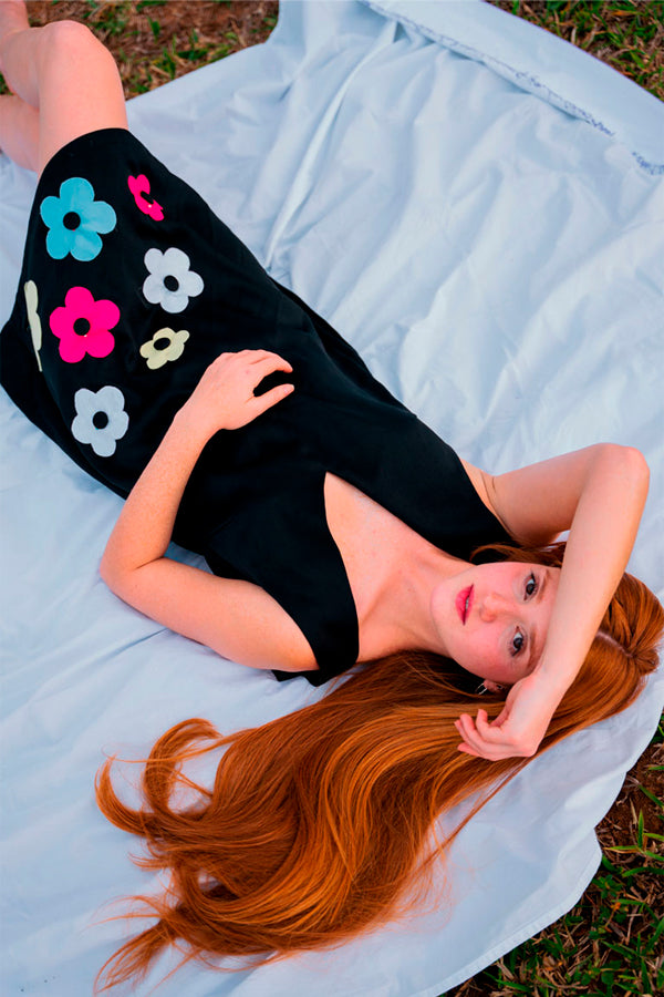 Vestido Decote V Magnólia