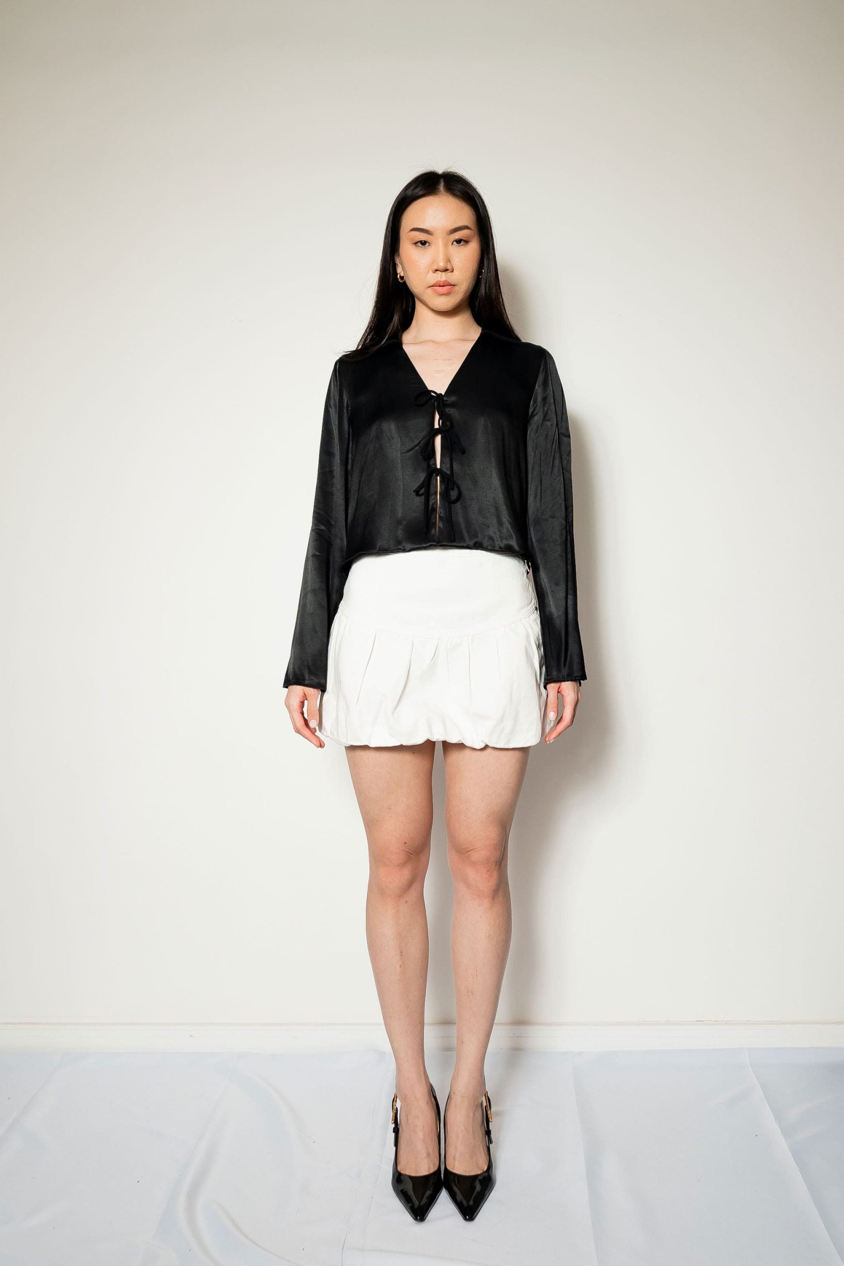 Blusa Acetinada Elba