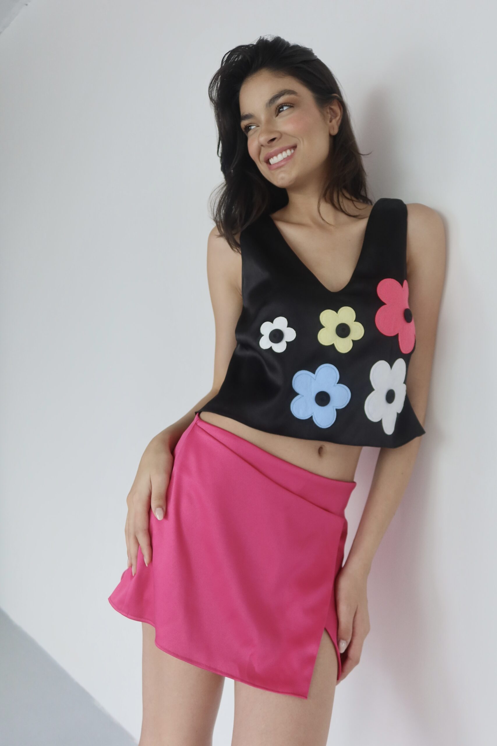 Blusa Decote V Magnólia