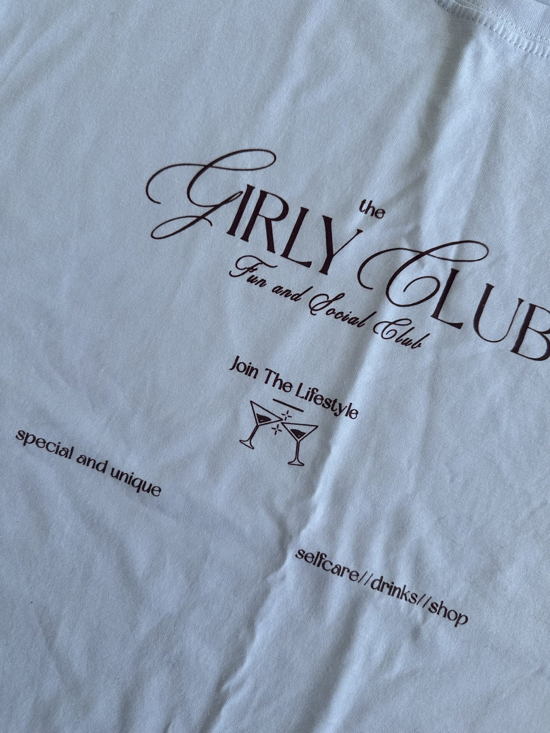 Camiseta Girly Club